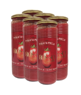 Rosso Gargano 6x690gr Sauce Tomato des Puglia