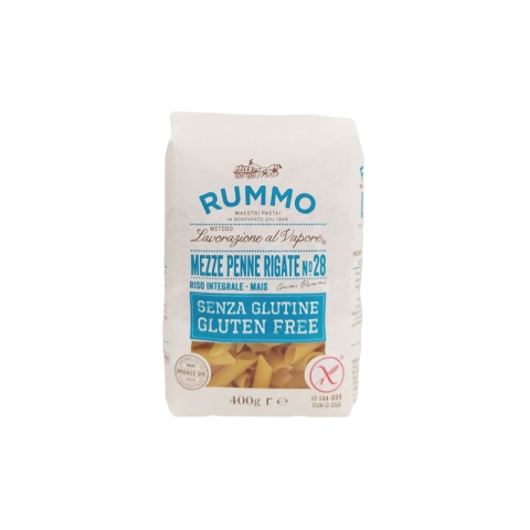 Rummo Mezze Penne Rigate N. 28 Sans Gluten 400gr
