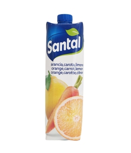 Santal Orange, Carrot and Lemon Juice 