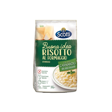 Riso Scotti Risotto à la Crème de Fromage avec Riz Carnaroli