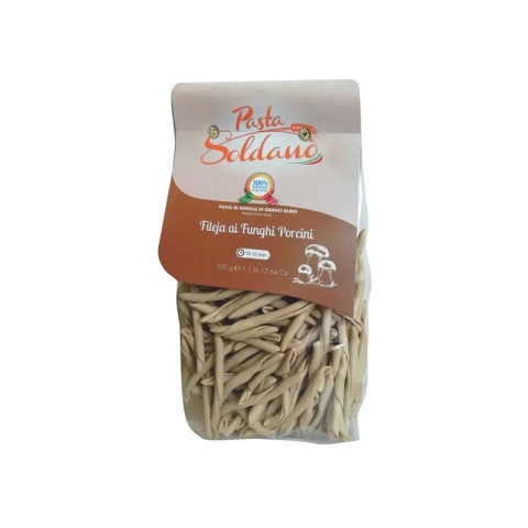 Soldano Porcini Mushroom Fileja Pasta