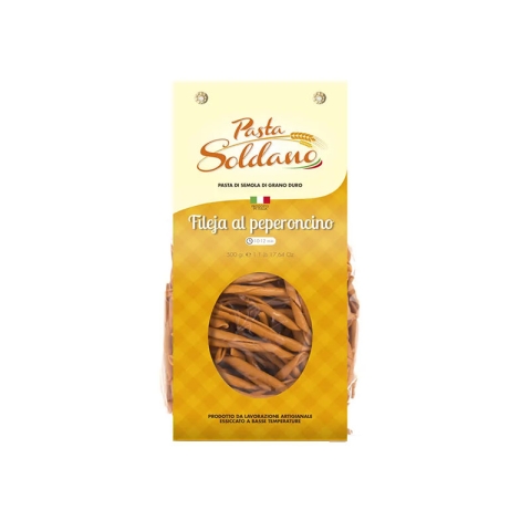Soldano Chili Peppers Fileja Pasta