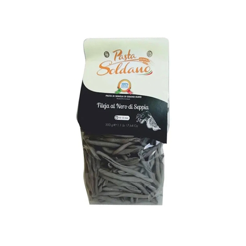 Soldano Squid Ink Fileja Pasta