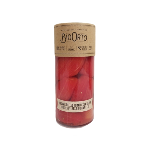 BioOrto Organic Peeled Tomatoes in Water BioOrto Organic Peeled Tomatoes in Water