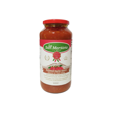 La San Marzano Roasted Garlic Sauce