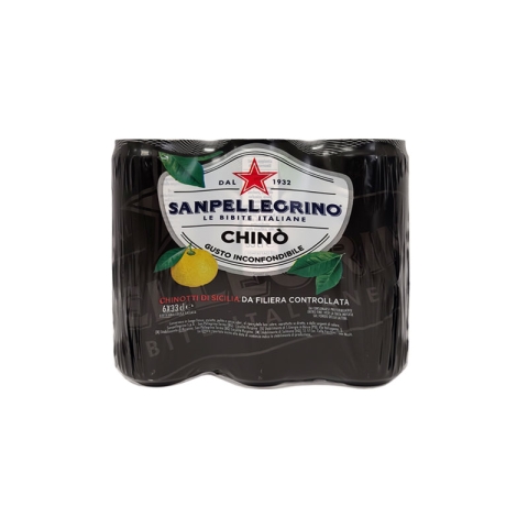 San Pellegrino Chinotto en Canette 6x330ml