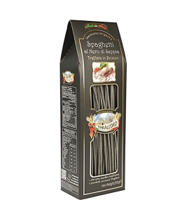 Tarall'oro Spaghetti Made With Squid Ink
